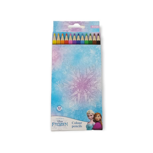 Picture of COLOUR PENCILS FROZEN X12PCS
